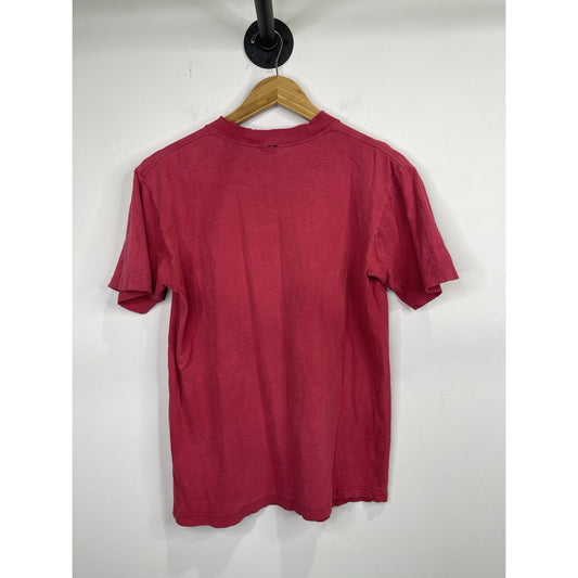 Men’s Vintage 90s Faded Spell Out US Marines Quantico Virginia T-Shirt Sz M