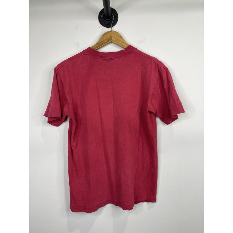 Men’s Vintage 90s Faded Spell Out US Marines Quantico Virginia T-Shirt Sz M