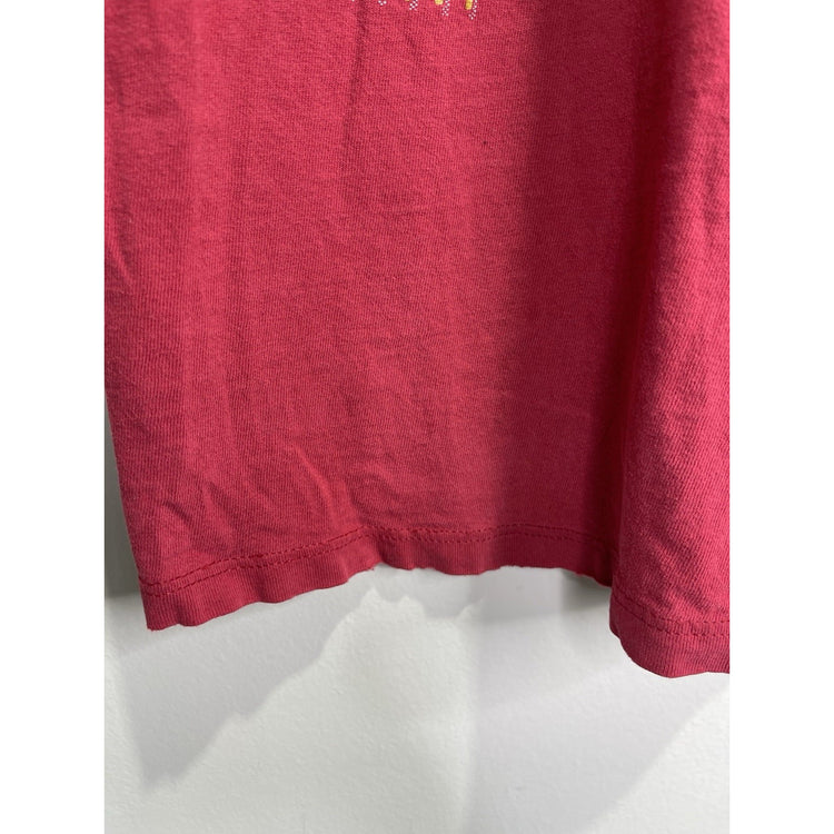 Men’s Vintage 90s Faded Spell Out US Marines Quantico Virginia T-Shirt Sz M