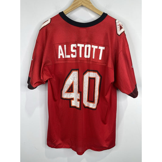 VTG Tampa Bay Buccaneers Alsott Starter Jersey Mens Large Red NFL