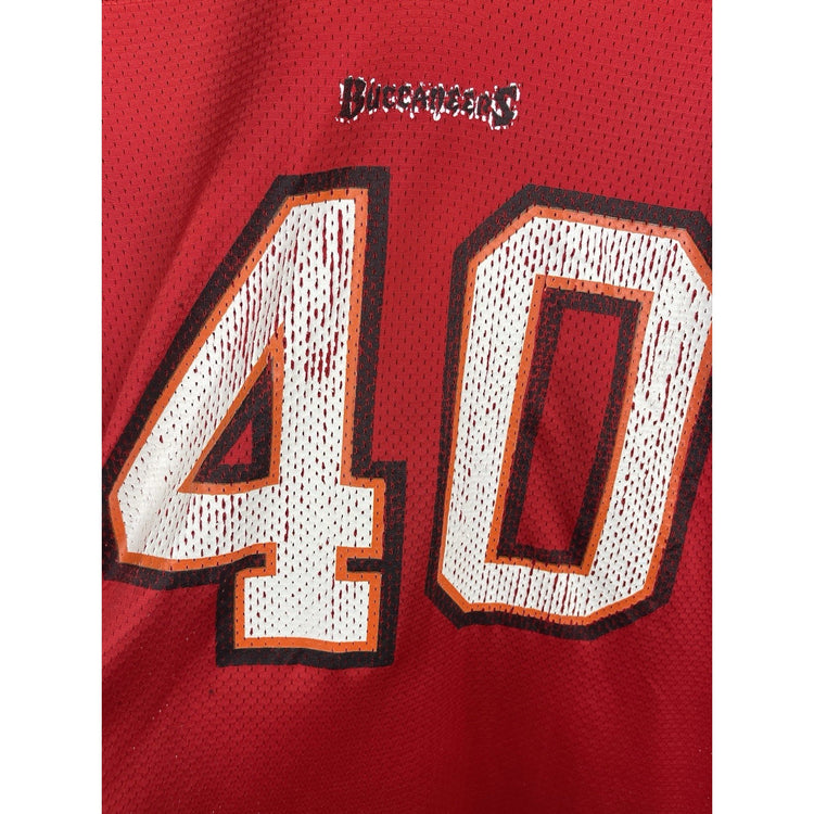 VTG Tampa Bay Buccaneers Alsott Starter Jersey Mens Large Red NFL