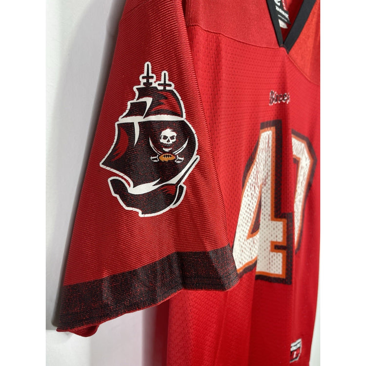 VTG Tampa Bay Buccaneers Alsott Starter Jersey Mens Large Red NFL