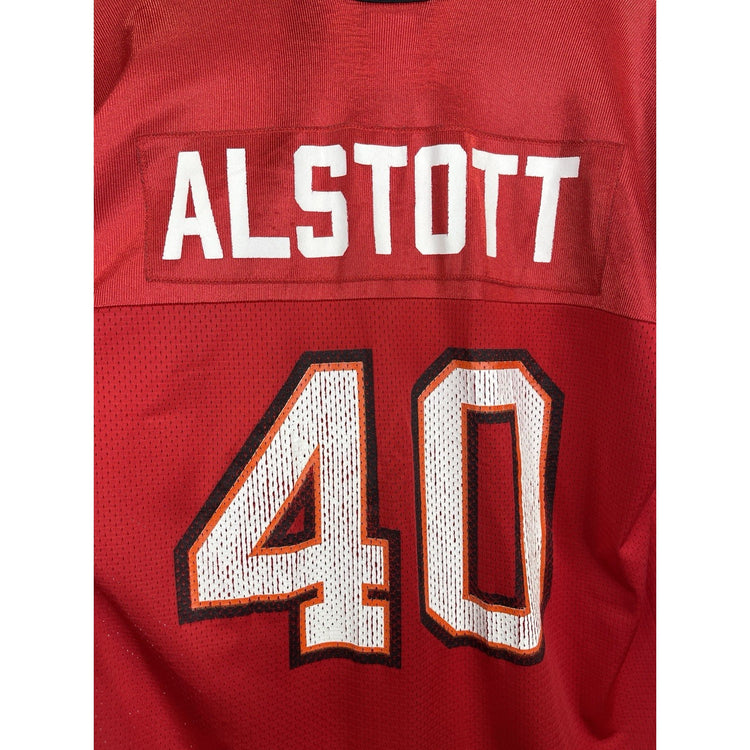 VTG Tampa Bay Buccaneers Alsott Starter Jersey Mens Large Red NFL