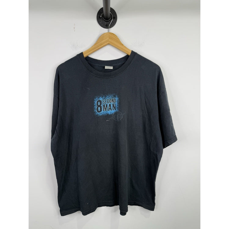 Vintage 00s Bull Riding T-shirt Size Xl