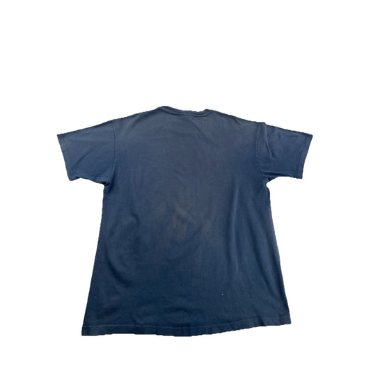 Men’s 90s Blue Graphic Tee Size Xl