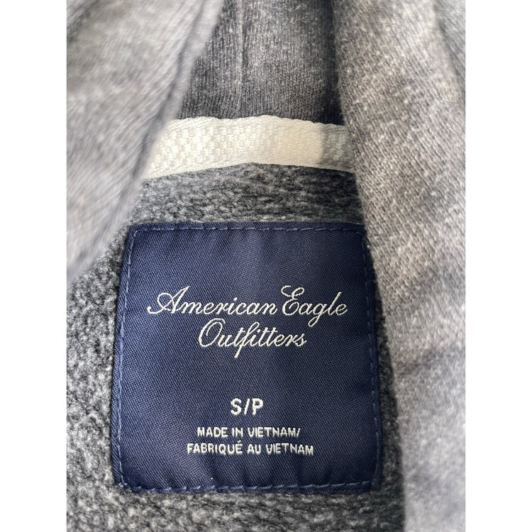 Womens American Eagle NYC Gray Hoodie Size Small