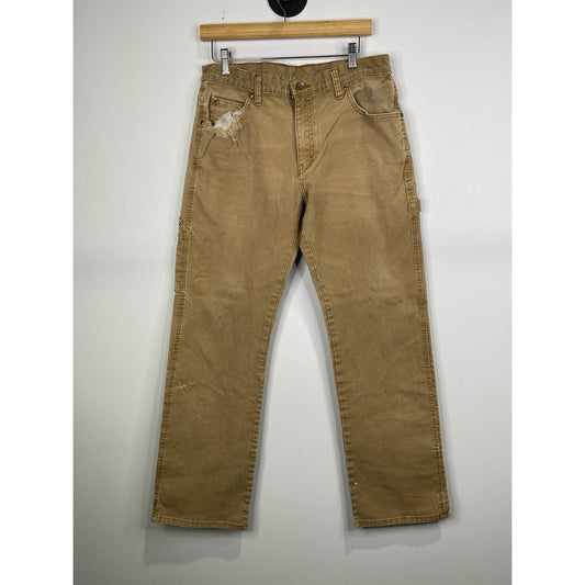 Dickies Relaxed Fit Duck Canvas Carpenter Pants Vintage Men’s 33x32 Workwear