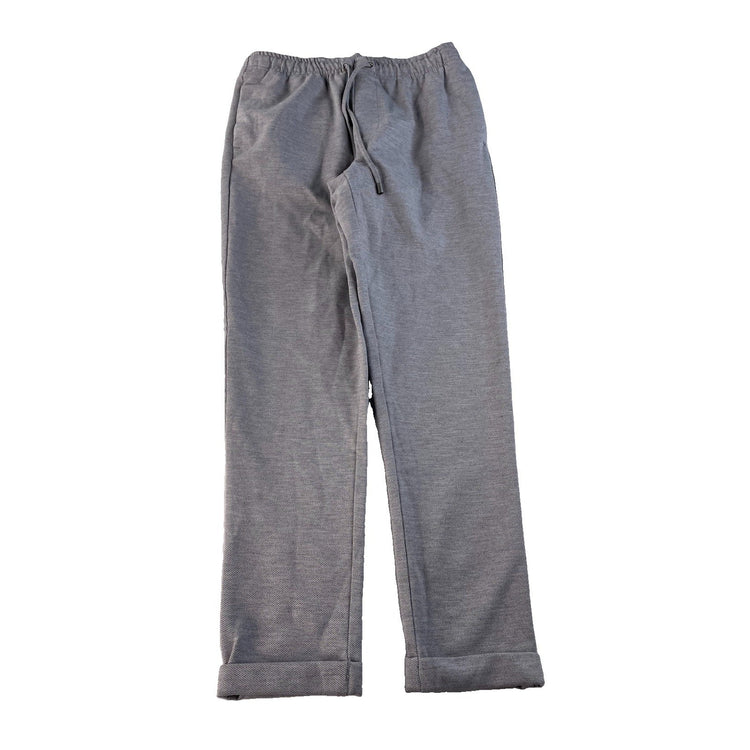 Men Zara Gray Jogger Fit Trousers Cuffed Hem Size S