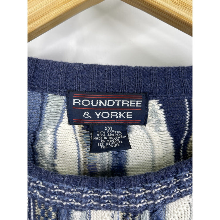 Vintage/y2k Round tree & Yorke Pullover Sweatshirt Sz 2XL