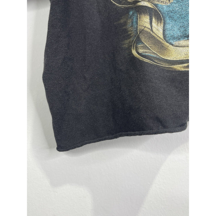 Vintage Women’s Black Harley Davidson Cropped T Shirt Destin, Florida