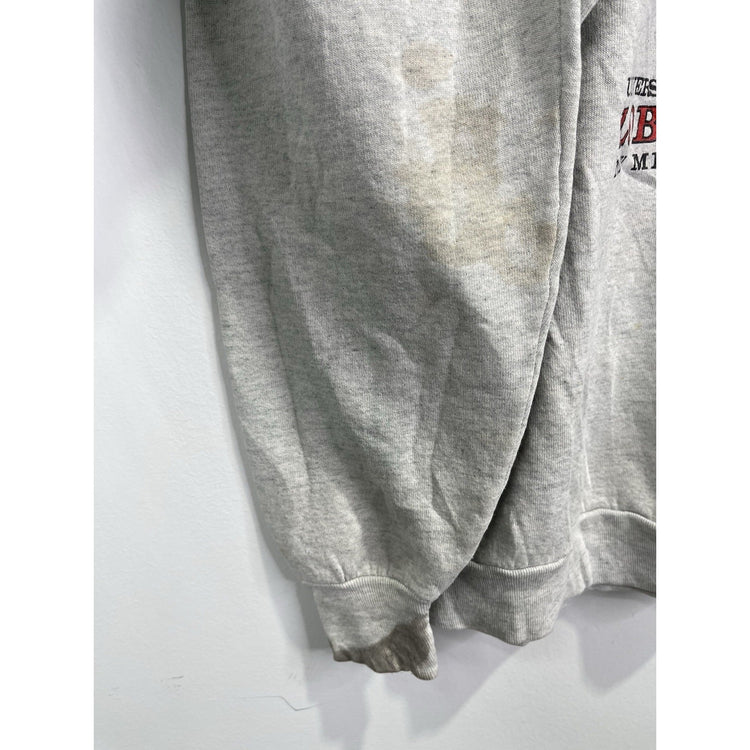 Vintage 90s Men’s University Of New Mexico Lobos Graphic Sweatshirt Size 2XL