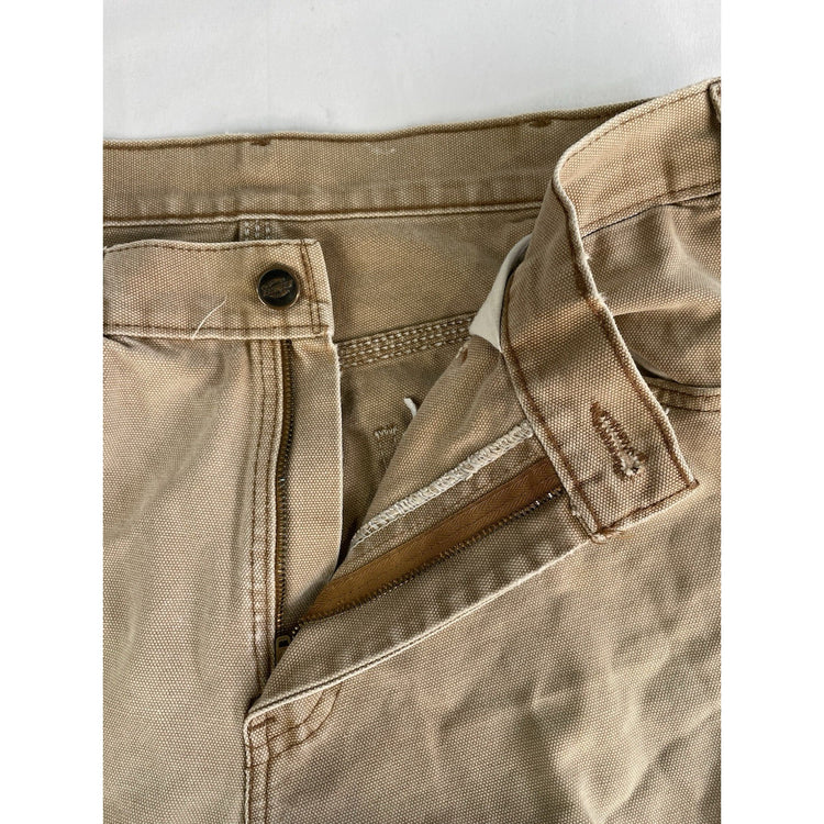 Mens Dickies Light Beige Carpenter Style Pants Size 32X33
