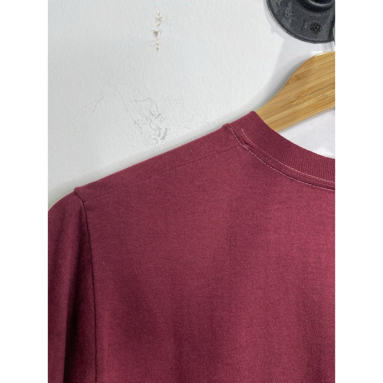 Vintage Unisex Texas Maroon Short sleeve T shirt Sz Medium