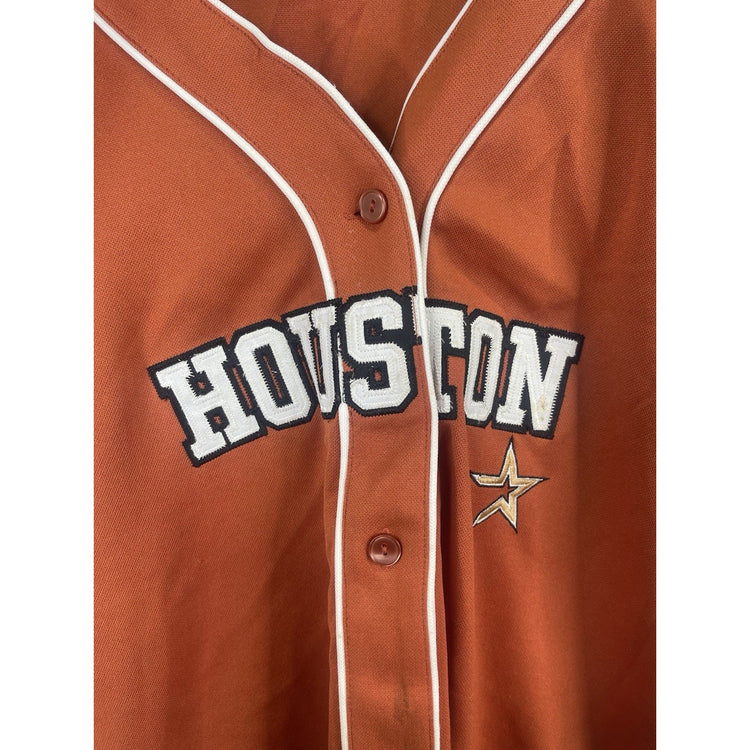 HOUSTON ASTROS WOMAN'S JERSEY "XXL" BY GENUINE MERCHANDISE 100% POLYESTER