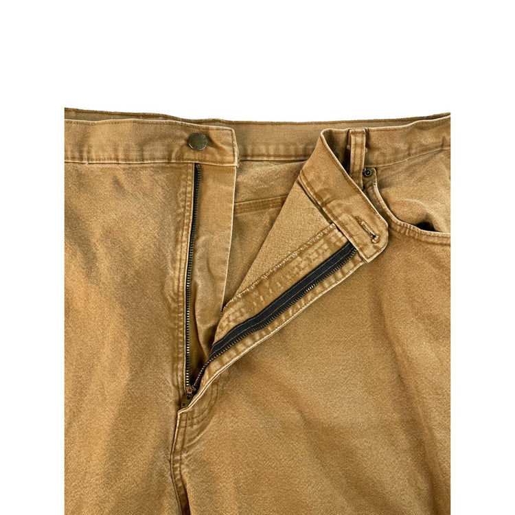 Men's Dickies Carpenter Pants Tan Duck Canvas Jeans Size 44x30