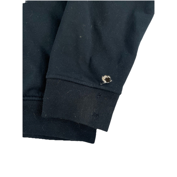 Mens Y2K Tony Hawk Black Fleece Lined Zip Up Jacket Size XL