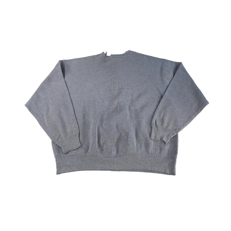 Mens Vintage 90s Russer Lil Salt Bologna Promo Crewneck Sweatshirt Gray Size XL