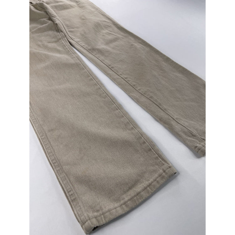 Men’s  Wrangler Tan Relaxed Straight Khaki-pants Size 34x34