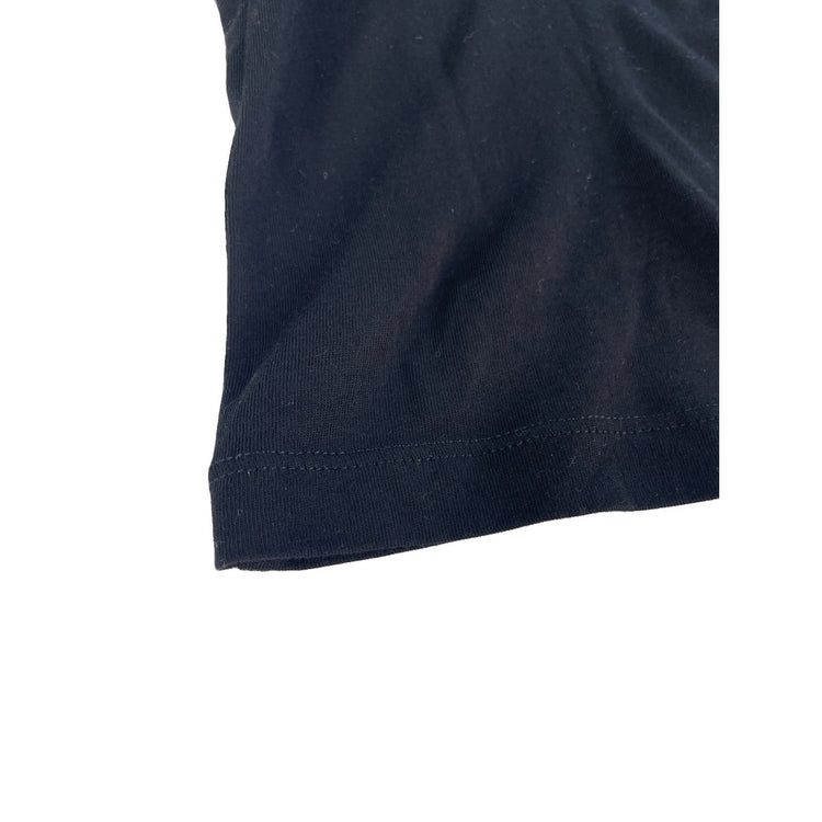 Mens Armani Exchange AX Black Big Graphic Logo Short Sleeve T Shirt Size L