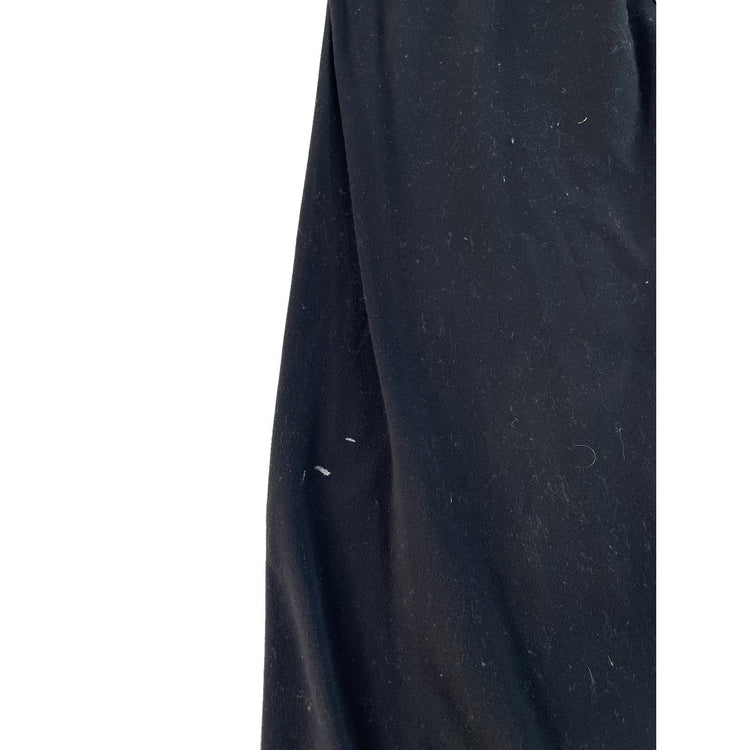 Womens Lululemon Solid Black Cropped High-Rise Leggings Size 8