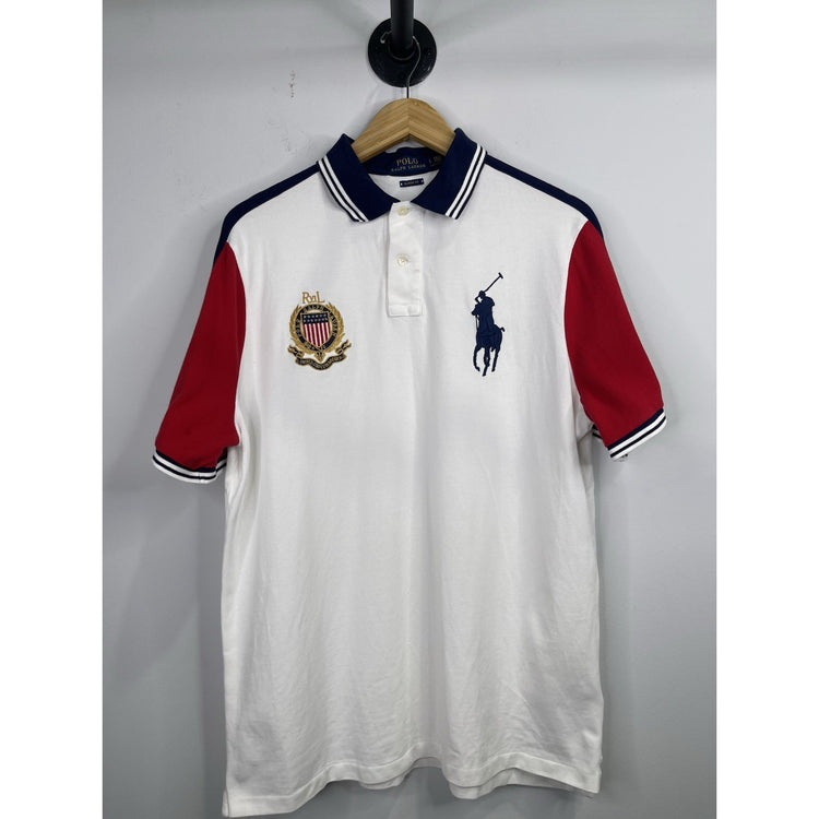 Ralph Lauren polo shirt big pony Mens size L