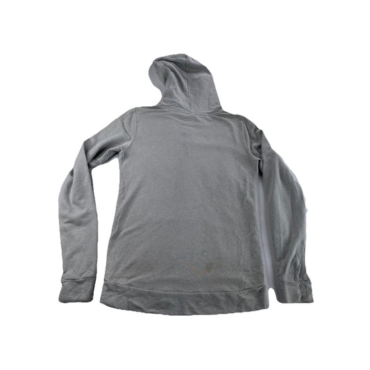 Womens PINK Victoria Secret Gray, Teal Stripped Hoodie Size XS