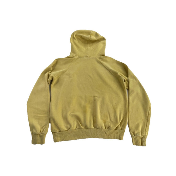 Men's Vintage Polo Ralph Lauren Yellow Hoodie Size S