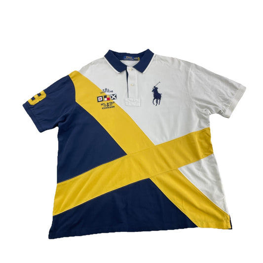 Mens Ralph Lauren Size 2XB Yacht Club 5th Division Polo Shirt