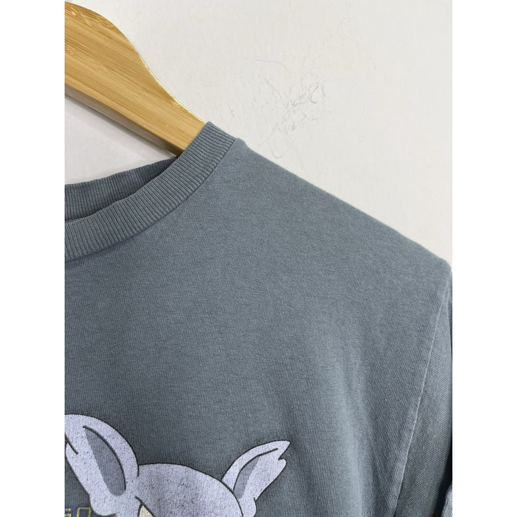 Vtg Pokémon Charmeleon Wartortle Ivysaur 1999 Youth Large Gray T Shirt
