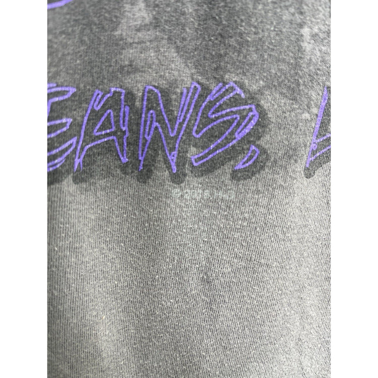 Men’s 2018 HD Voodoo Harley Davidson Graphic Double Sided Gray T Shirt Sz XL