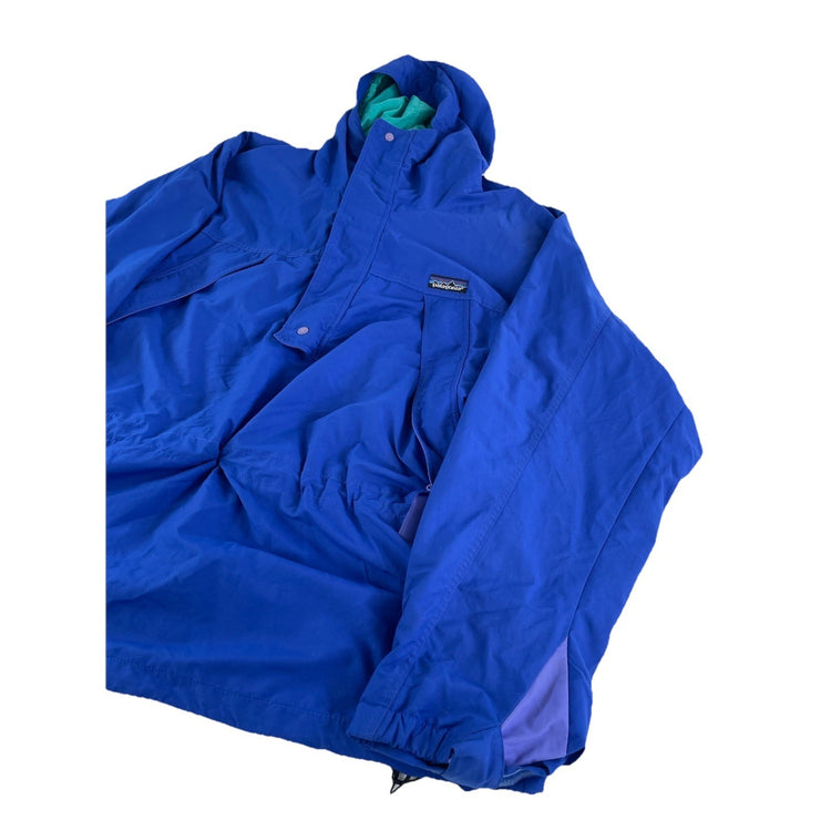 Mens Vintage Blue Patagonia Glade Runner Jacket Size Large