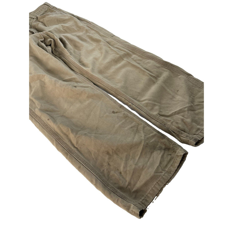Men's Carhartt FR Flame Resistant Loose Fit Carpenter Pants Tan Size 31x30