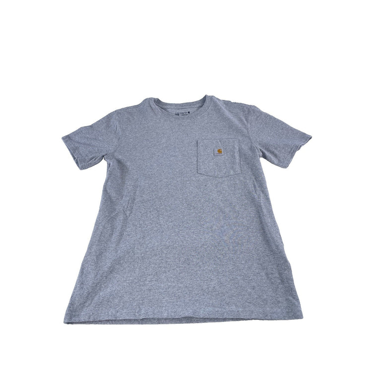 Mens Carhartt Gray Loose Fit T Shirt Size Small