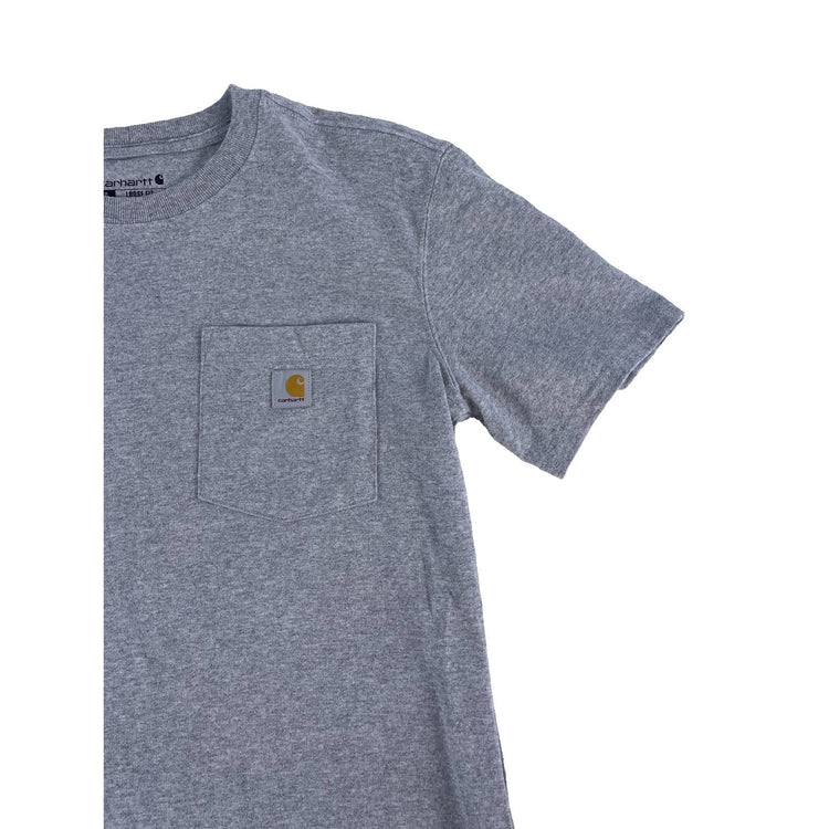 Mens Carhartt Gray Loose Fit T Shirt Size Small