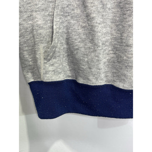 Vintage Adidas Trefoil Logo Hoodie 80s Gray Men's Large