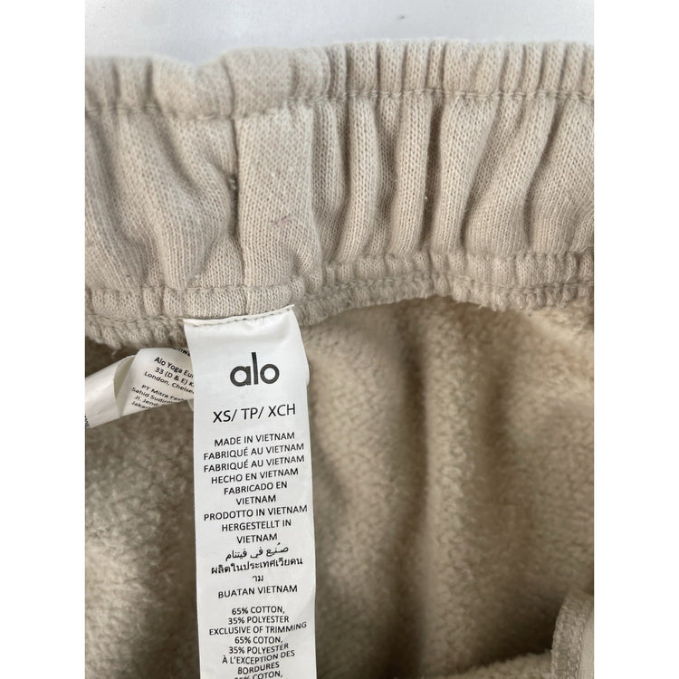 Womens Alo Tan Sweatpants Size XS