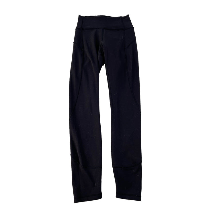 Women's Lululemon Athletica Black Athletic High-Rise Leggings Size 4