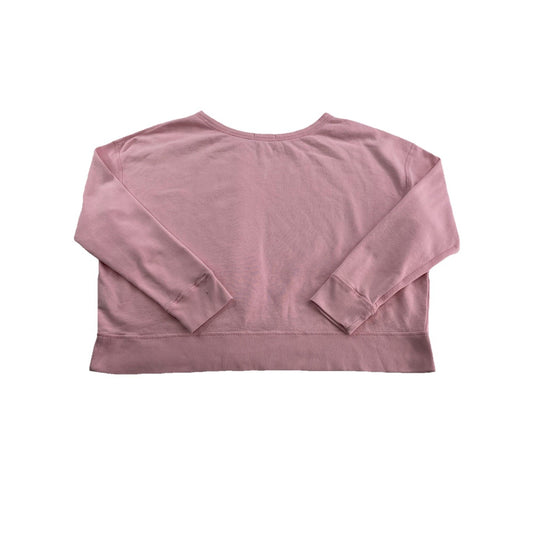 Womens Ralph Lauren Size XL Pink Cropped Sweater