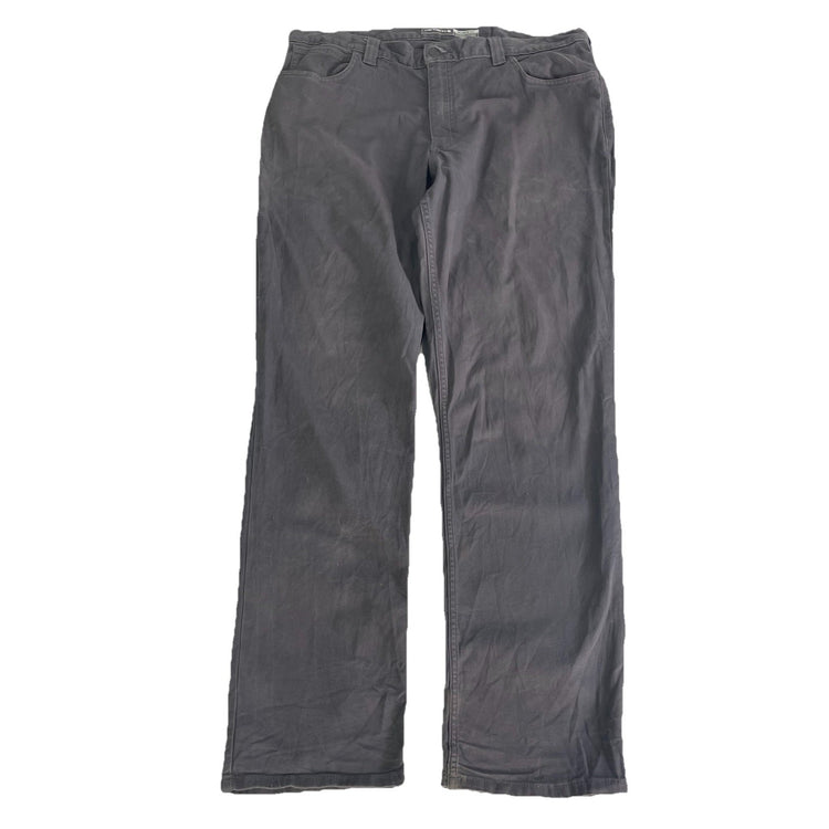 Mens Carhartt Gray Relaxed Fit Cargo Pants Size 36x34
