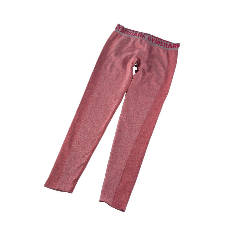 Womens Gym Shark Pink Leggings Size Large