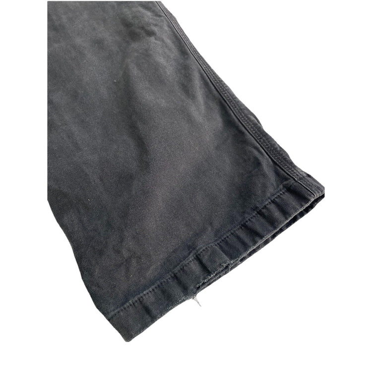 Mens Carhartt Black Relaxed Fit Jeans Size 46X30