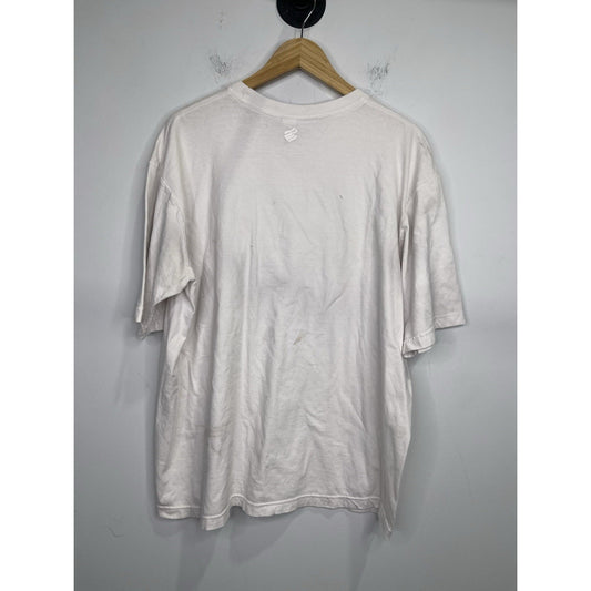 Men’s Roca Wear White Short Sleeve T-Shirt Y2K 2000s Skate Streetwear Sz 3XL