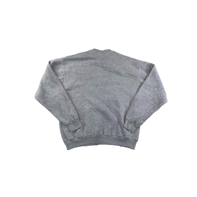 Unisex Vintage Hanes Activewear “Drury Parent” Grey Sweatshirt Size XL