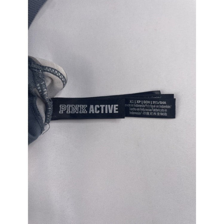 Women’s PINK Active Gray & White Sports Bra Size XS