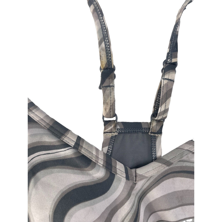 Women’s PINK Active Gray & White Sports Bra Size XS