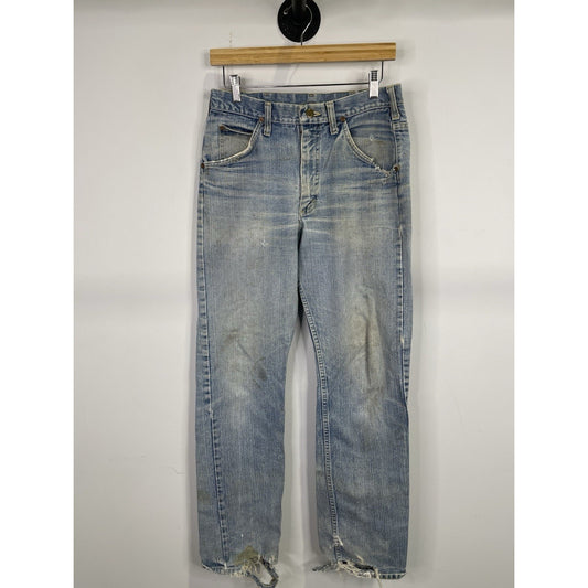 Vintage 1970’s Lee Rider Jeans Talon Zipper Sz 29x31