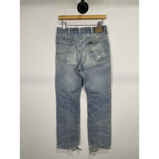 Vintage 1970’s Lee Rider Jeans Talon Zipper Sz 29x31