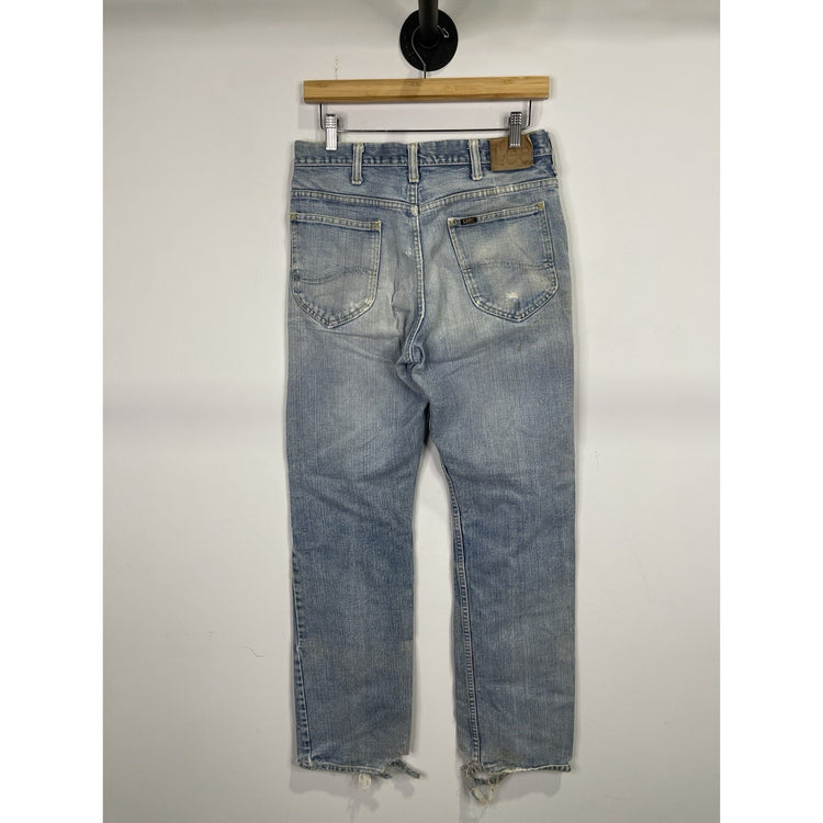 Vintage 1970’s Lee Rider Jeans Talon Zipper Sz 29x31