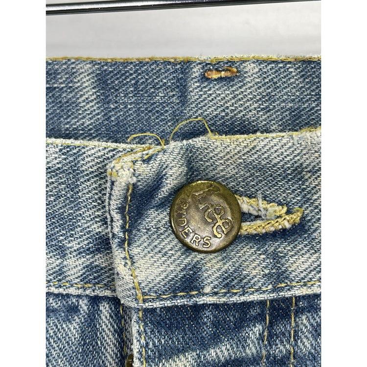 Vintage 1970’s Lee Rider Jeans Talon Zipper Sz 29x31