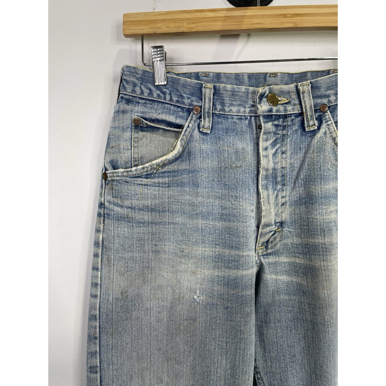 Vintage 1970’s Lee Rider Jeans Talon Zipper Sz 29x31